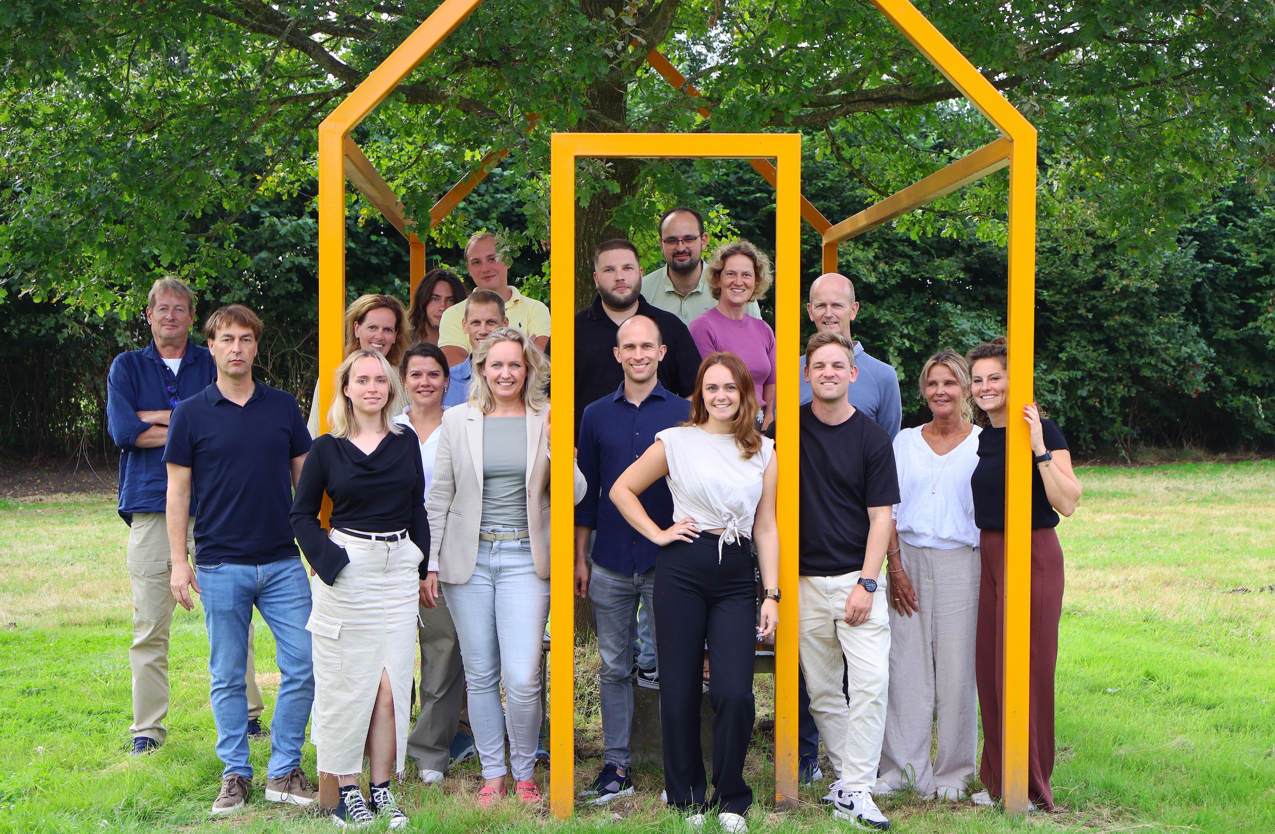 Teamfoto Vrijopnaam Zonneparken 